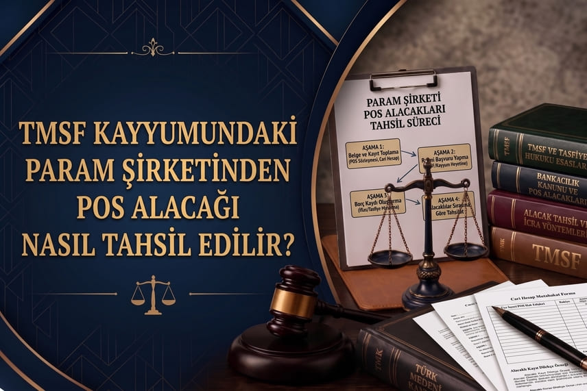 TMSF Kayyumundaki Param Şirketinden POS Alacağı Nasıl Tahsil Edilir?