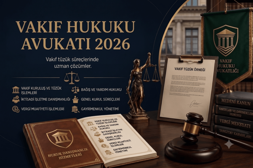 Vakıf  Hukuku Avukatı 2026