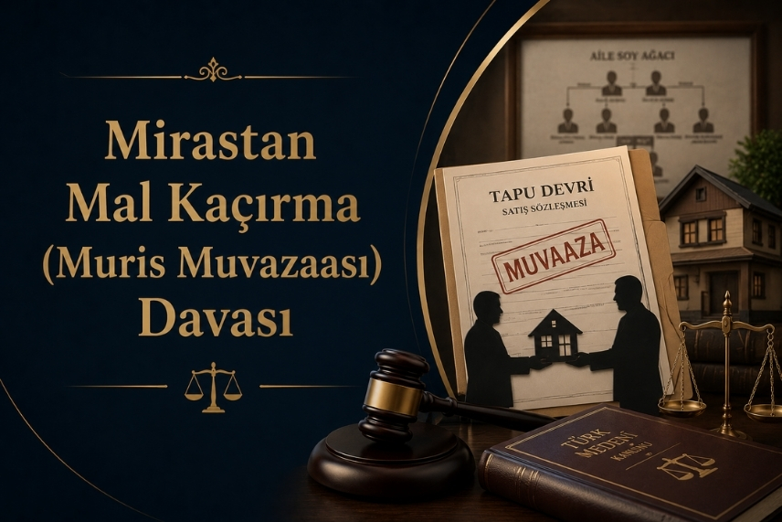 Mirastan Mal Kaçırma (Muris Muvazaası) Davası