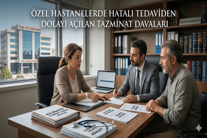 Özel Hastanelerde Hatalı Tedaviden Dolayı Açılan Tazminat Davaları