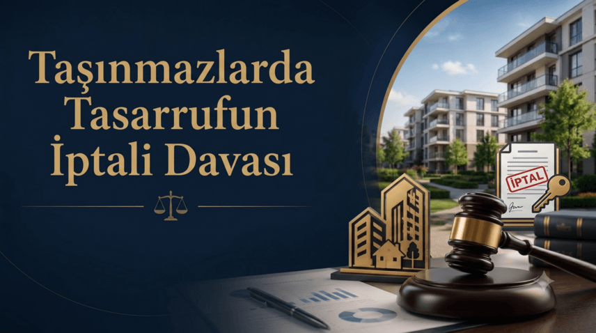 Taşınmazlarda Tasarrufun İptali Davası
