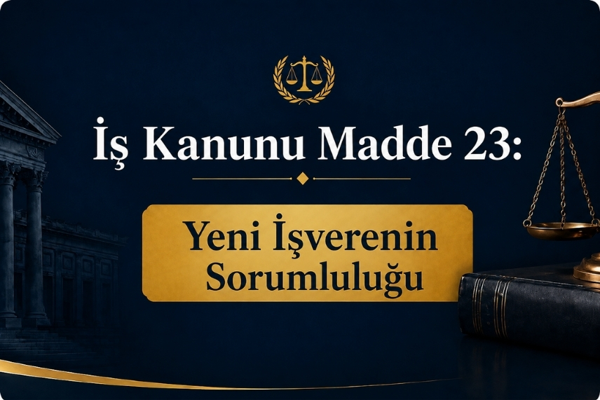 İş Kanunu Madde 23 Yeni İşverenin Sorumluluğu