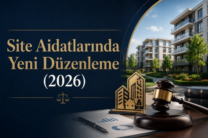 Site Aidatlarında Yeni Düzenleme (2026): Aidatlar Nasıl Belirlenir?