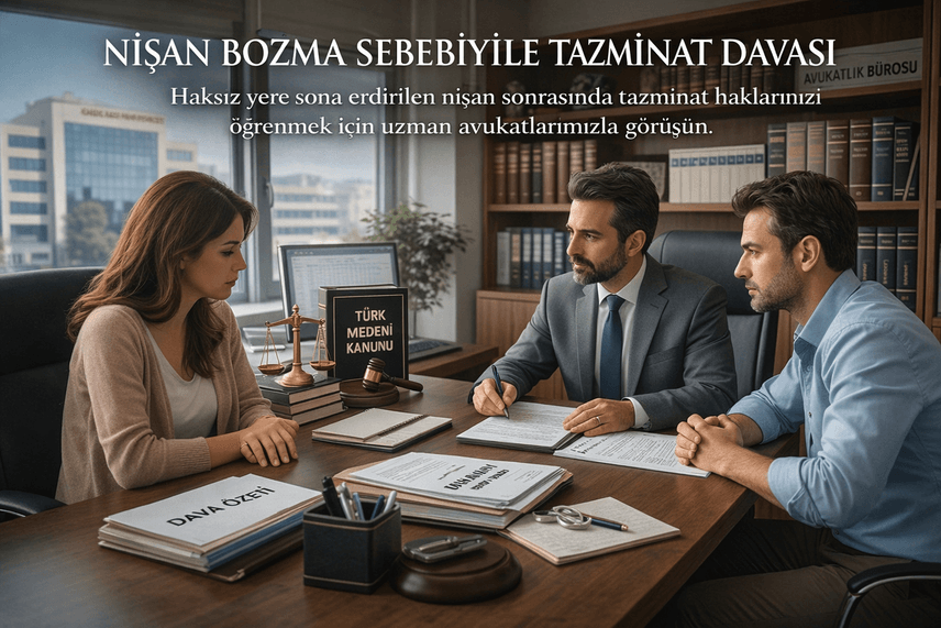 Nişan Bozma Sebebiyle Tazminat Davası