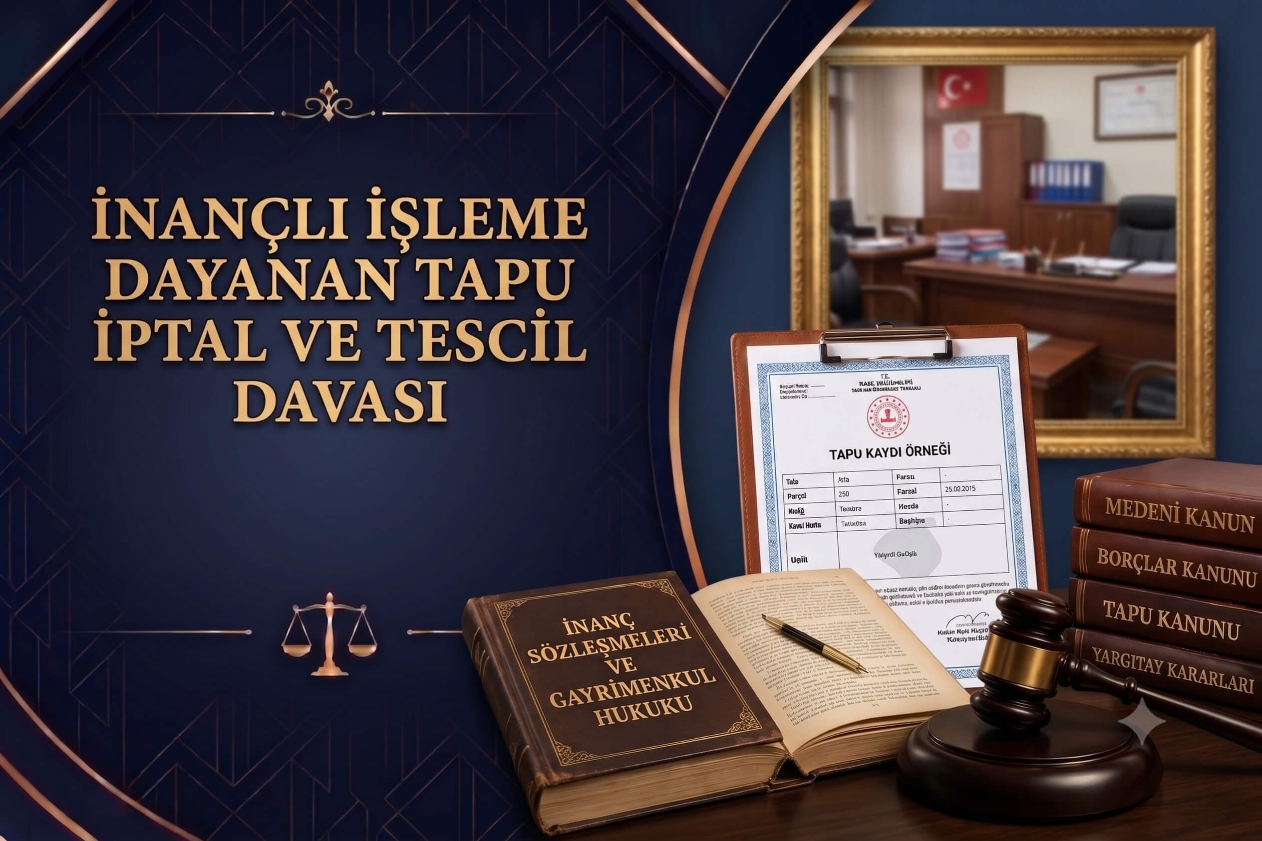 İnançlı İşleme Dayanan Tapu İptal ve Tescil Davası