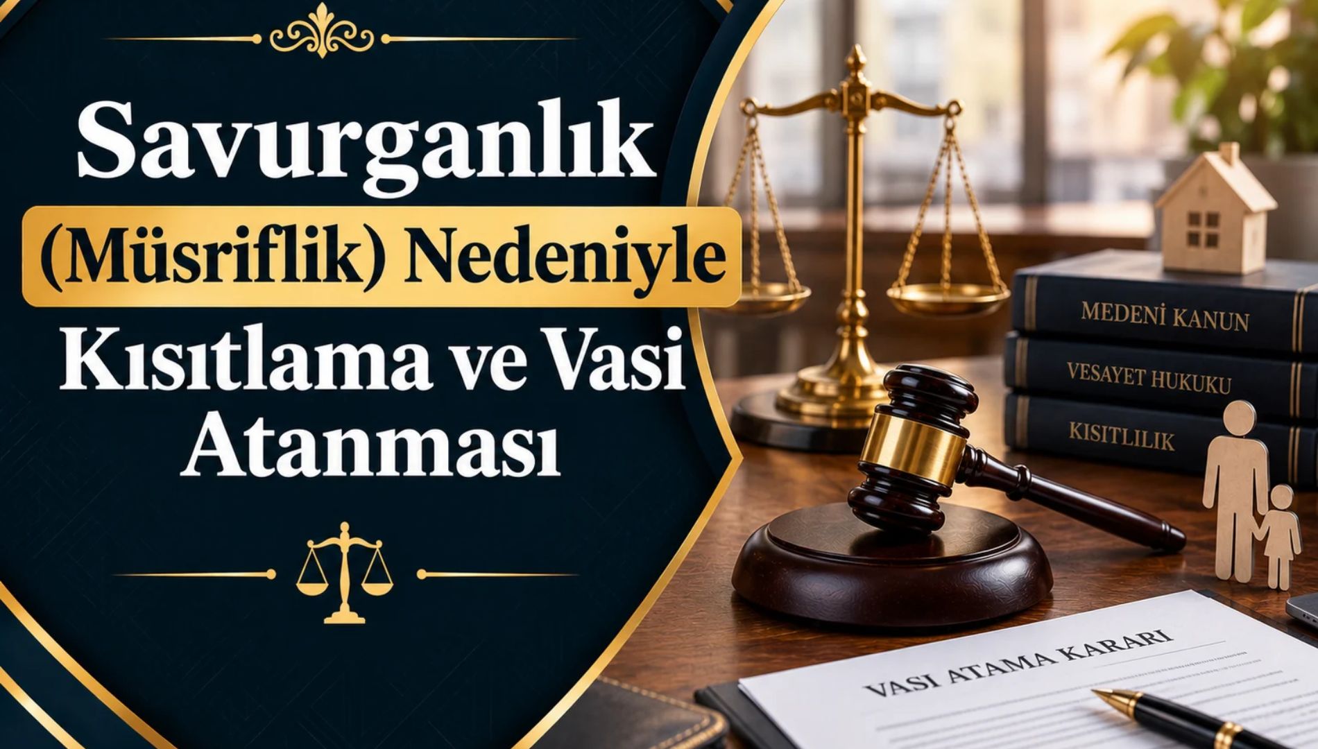 Savurganlık (Müsriflik) Nedeniyle Kısıtlama ve Vasi Atanması