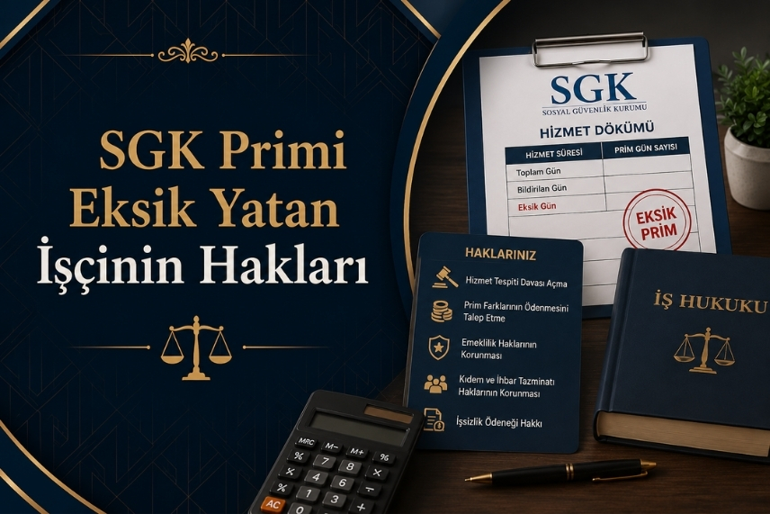 SGK Primi Eksik Yatan İşçinin Hakları